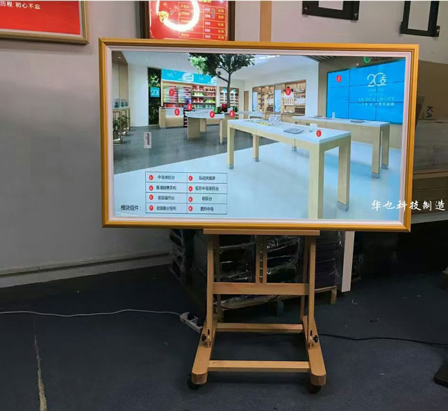 直播帶貨中觸摸一體機(jī)背景大屏的作用